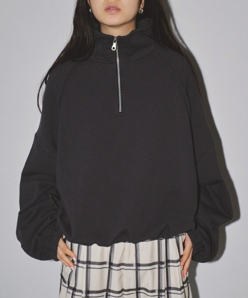 TODAYFUL(トゥデイフル)の「TODAYFUL Half Zip Pullover 12320616(その他トップス・レディース・グレー/ベージュ/オフホワイト・FREE)」の12枚目の写真