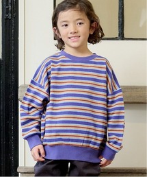 BIG FIELD | ボーダースウェット（80～150cm）(スウェット)