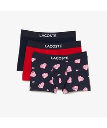 LACOSTE（ラコステ）の「ストレッチコットントランクショーツ3パック（ボクサーパンツ・メンズ）」