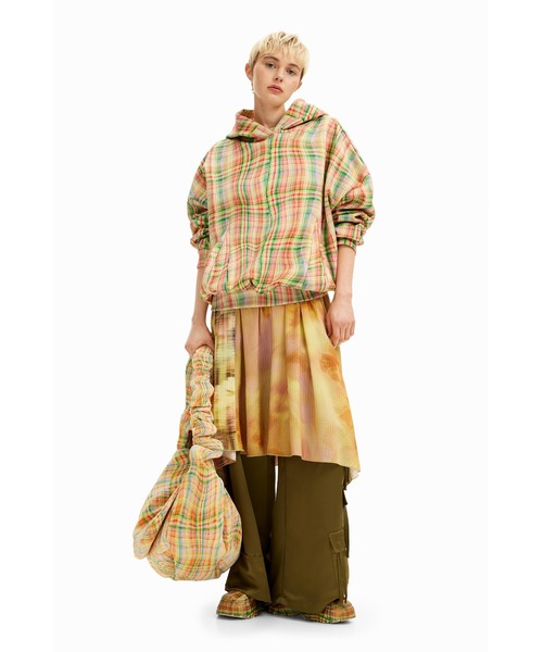 Desigual（デシグアル）の「【Desigual×Collina Strada】パステルチェック  ショルダーバッグ（ショルダーバッグ・レディース・マルチ・FREE）」の2枚目の写真