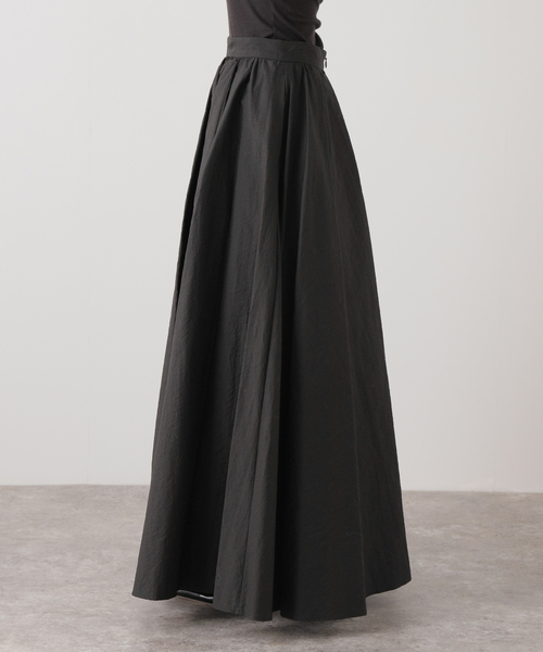 美品 CLANE 2,2万円 イエローのマキシスカート フレアスカート クラネ CLANE（クラネ）の「FLOWING FLARE SKIRT（スカート）」 - WEAR