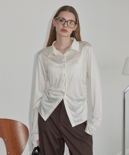 GIUNON ストレッチシャギーシャツ stretch shaggy shirts / ストレッチシャギーシャツ（シャツ