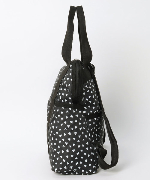LeSportsac レスポートサック リュック ハート柄 ブラック LeSportsac 