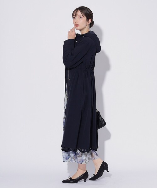 couture brooch（クチュールブローチ）の「◆【オトナの上品ロングマンパ】スカラ刺繍/愛されロングマウンテンパーカ（その他アウター・レディース・ネイビー/ナチュラル・42/38/40/36）」の21枚目の写真