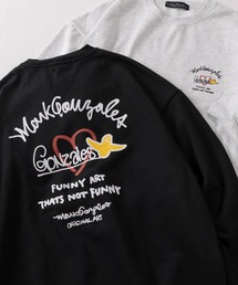 美品マークゴンザレス　トレーナー　黒　XL　ビッグロゴ　バックプリント Mark Gonzales (マークゴンザレス) 裏起毛 バックプリント クルー