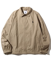 【U.S. POLO ASSN./ユーエスポロアッスン】ワンポイントポニー ジップアップブルゾン