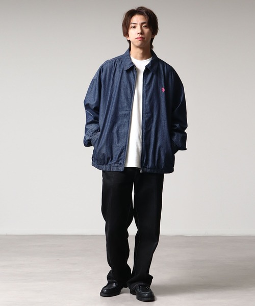 U.S. POLO ASSN.(ユーエスポロアッスン)の「【U.S. POLO ASSN./ユーエスポロアッスン】ワンポイントポニー ジップアップブルゾン(ブルゾン・メンズ・ベージュ/ブラック/ネイビー/インディゴブルー・LL/L/M)」の13枚目の写真