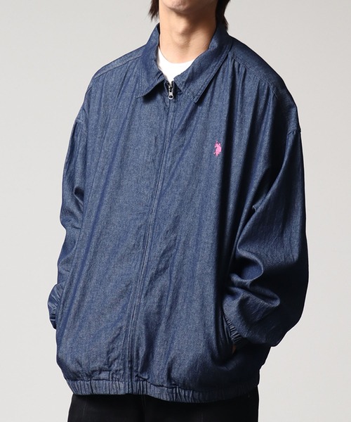 U.S. POLO ASSN.(ユーエスポロアッスン)の「【U.S. POLO ASSN./ユーエスポロアッスン】ワンポイントポニー ジップアップブルゾン(ブルゾン・メンズ・ベージュ/ブラック/ネイビー/インディゴブルー・LL/L/M)」の22枚目の写真