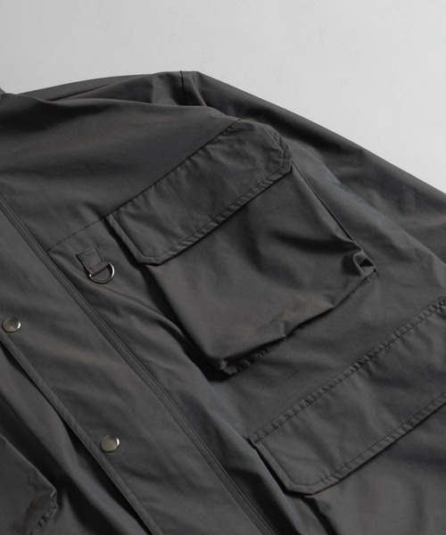 WETTEMPT（ウィテンプト）の「MULTI POCKET MOUNTAIN PARKA / マルチポケットマウンテンパーカー（マウンテンパーカー・メンズ・ブラック/ブルー/チャコールグレー・LARGE/MEDIUM/SMALL）」の9枚目の写真