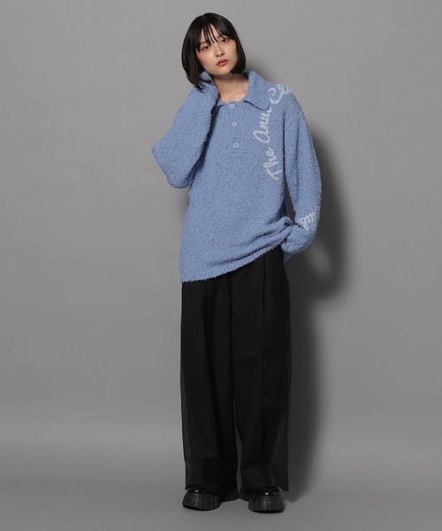 Anui(アニュイ)の「【UNISEX/2サイズ展開】サイドストライプスラックス(スラックス・レディース・グレー/ブラック・SMALL/MEDIUM)」の12枚目の写真
