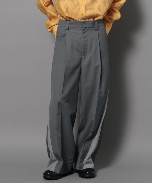 Anui(アニュイ)の「【UNISEX/2サイズ展開】サイドストライプスラックス(スラックス・レディース・グレー/ブラック・SMALL/MEDIUM)」の17枚目の写真