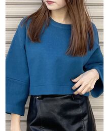 MURUA | ミラノリブボリュームスリーブニット(ニット/セーター)