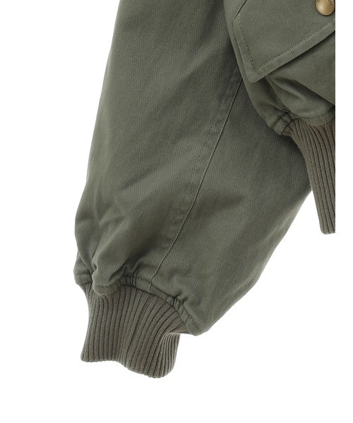 PINK HOUSE（ピンクハウス）の「バッグロゴプリント入りブルゾン（MA-1