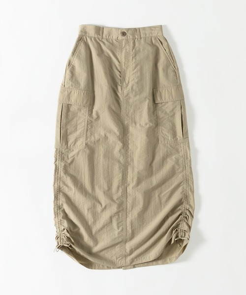 MUHET(ミュエータ)の「サイドドロストミリタリーカーゴスカート(スカート・レディース・カーキ/ブラック/ネイビー・MEDIUM/SMALL)」の12枚目の写真