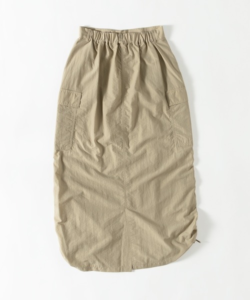 MUHET(ミュエータ)の「サイドドロストミリタリーカーゴスカート(スカート・レディース・カーキ/ブラック/ネイビー・MEDIUM/SMALL)」の13枚目の写真