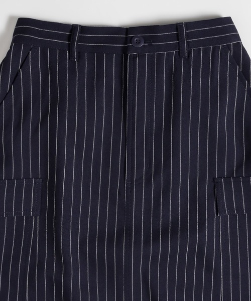 MUHET(ミュエータ)の「サイドドロストミリタリーカーゴスカート(スカート・レディース・カーキ/ブラック/ネイビー・MEDIUM/SMALL)」の22枚目の写真