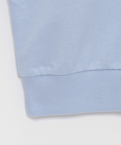 LOVETOXIC（ラブトキシック）の「【WEB・一部店舗限定】ポコポコ袖立体刺しゅうスウェット（スウェット・キッズ・サックスブルー/オフホワイト/ラベンダー・S/M/L）」の11枚目の写真