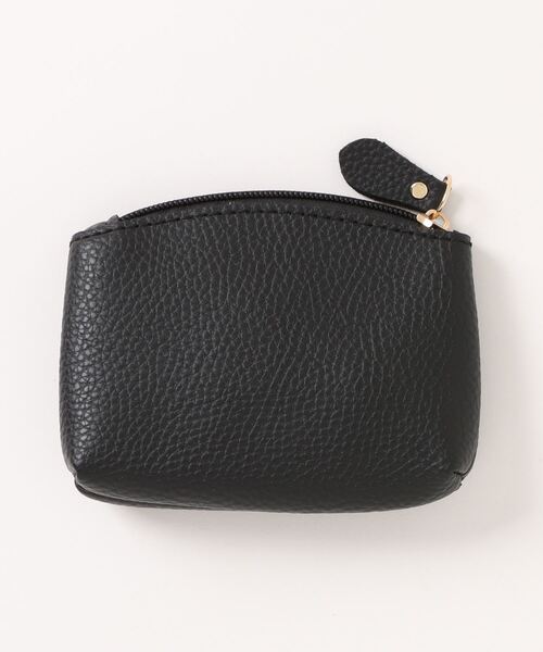 Port(ポート)の「フェイクレザー フラット ジップ コインケース / ミニ財布 / 財布(コインケース・レディース・ブラック/グリーン/レッド/ベージュ・FREE)」の16枚目の写真