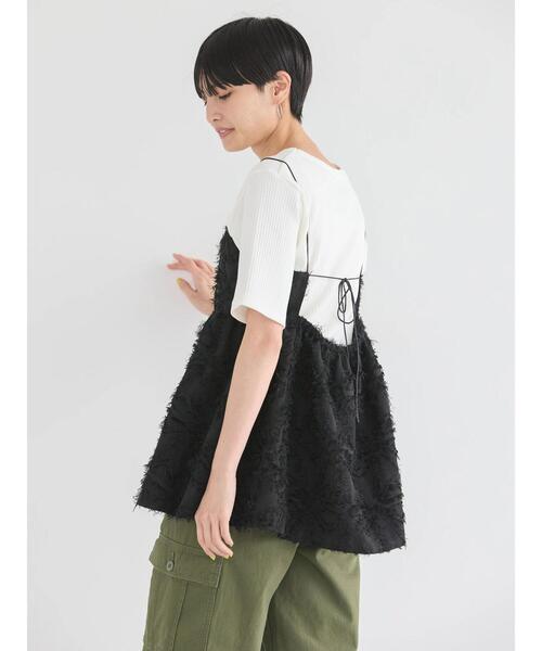 AMERICAN HOLIC（アメリカンホリック）の「ジャガードキャミソール（ベスト・レディース・ブラック・M/L）」の17枚目の写真