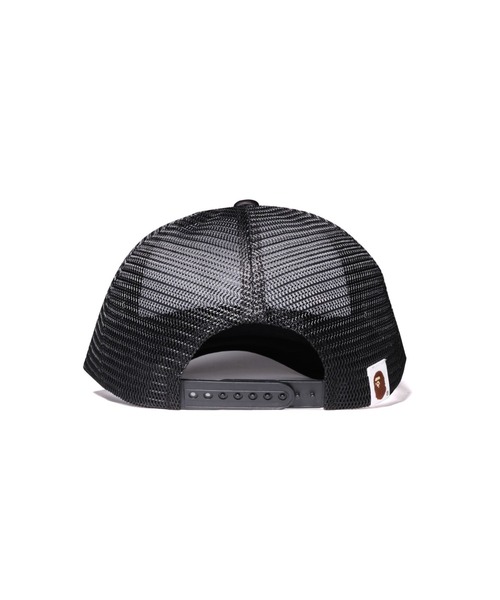 ✨美品✨BLACKEYE PATCH アベイシングエイプ メッシュキャップ 本物保証 /関税・送料無料】A BATHING APE Black Eye Patch (A