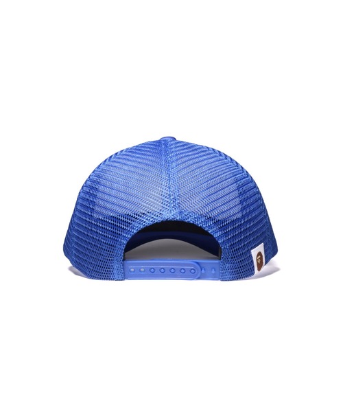 A BATHING APE(アベイシングエイプ)の「COLLEGE MESH CAP M(キャップ・メンズ・ブルー/ブラック/オリーブ/レッド/バーガンディー/ライトグリーン・FREE)」の16枚目の写真