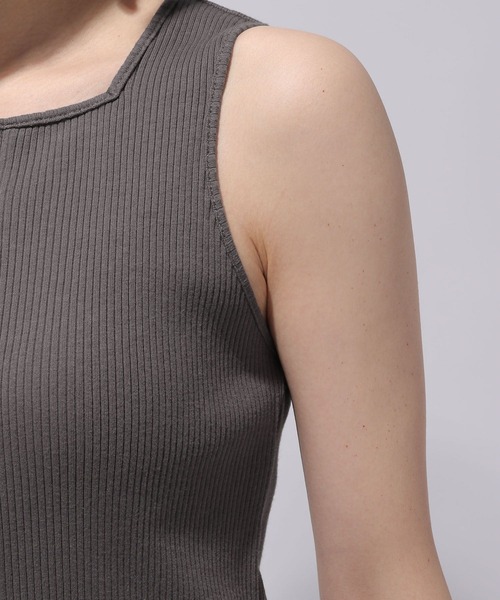 HARE（ハレ）の「レースアップデザインタンクトップ(HARE)（タンクトップ・レディース・ブラック/グレー・FREE）」の15枚目の写真