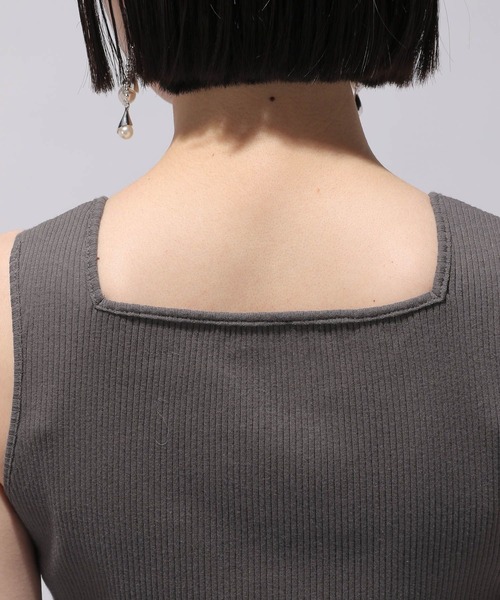 HARE（ハレ）の「レースアップデザインタンクトップ(HARE)（タンクトップ・レディース・ブラック/グレー・FREE）」の17枚目の写真