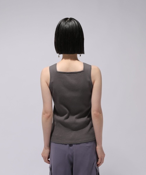 HARE（ハレ）の「レースアップデザインタンクトップ(HARE)（タンクトップ・レディース・ブラック/グレー・FREE）」の12枚目の写真