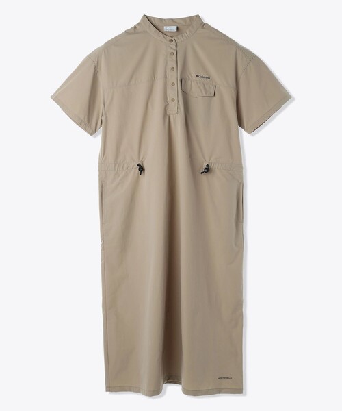 Columbia(コロンビア)の「ウィメンズリヴァナパークショートスリーブドレス(ワンピース・レディース・グリーン/ベージュ/ブラック・S/M/L/XL)」の12枚目の写真