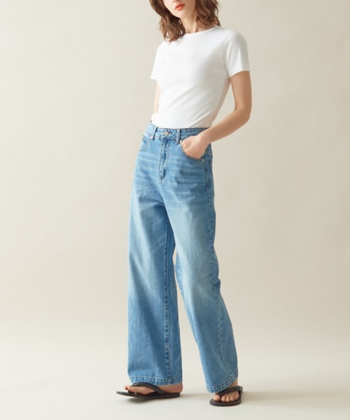 Tuche(トゥシェ)の「Tuche/トゥシェ 7DAYS LOOKS 半袖Tシャツ(Tシャツ/カットソー・レディース・チャコールグレー/ブラック/ホワイト/アイボリー・MEDIUM/LARGE)」の7枚目の写真