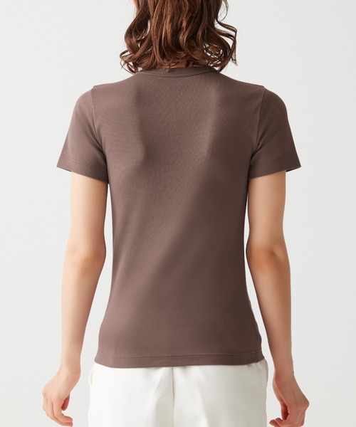Tuche(トゥシェ)の「Tuche/トゥシェ 7DAYS LOOKS 半袖Tシャツ(Tシャツ/カットソー・レディース・チャコールグレー/ブラック/ホワイト/アイボリー・MEDIUM/LARGE)」の16枚目の写真