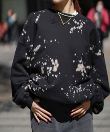 【NOMA t.d. / ノーマティーディー】 Hand Dyed Twist Sweat