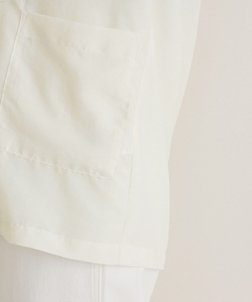 ROPE' PICNIC（ロペピクニック）の「シアージャケット（テーラードジャケット・レディース・イエロー/オフホワイト・38）」の21枚目の写真
