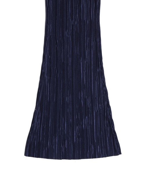 PUNYUS（プニュズ）の「クリスタルプリーツフレアパンツ（その他パンツ・レディース・カーキ/ネイビー・1/2/3/4）」の12枚目の写真