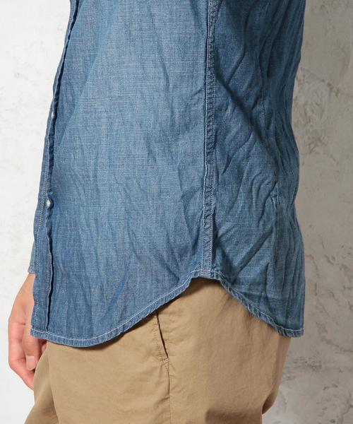 green label relaxing（グリーンレーベルリラクシング）の「■■■LT/OZ DNM WESTERN シャツ◆（シャツ/ブラウス・メンズ・ブラック/ネイビー・MEDIUM/SMALL/X-LARGE/LARGE）」の9枚目の写真