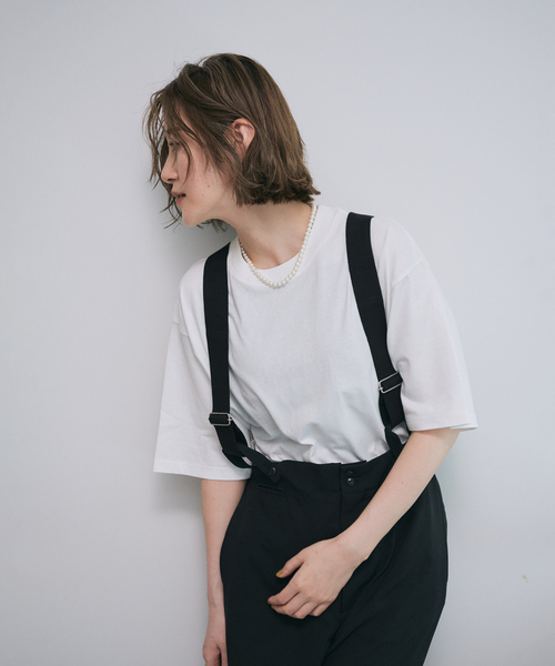 OUTDOOR PRODUCTS Usual Things(アウトドアプロダクツユージュアルシングス)の「シグネチャーBIG TEE(Tシャツ/カットソー・レディース・グレー/ブラック/ホワイト・FREE)」の12枚目の写真
