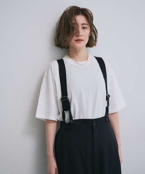 OUTDOOR PRODUCTS Usual Things(アウトドアプロダクツユージュアルシングス)の「シグネチャーBIG TEE(Tシャツ/カットソー・レディース・グレー/ブラック/ホワイト・FREE)」の13枚目の写真