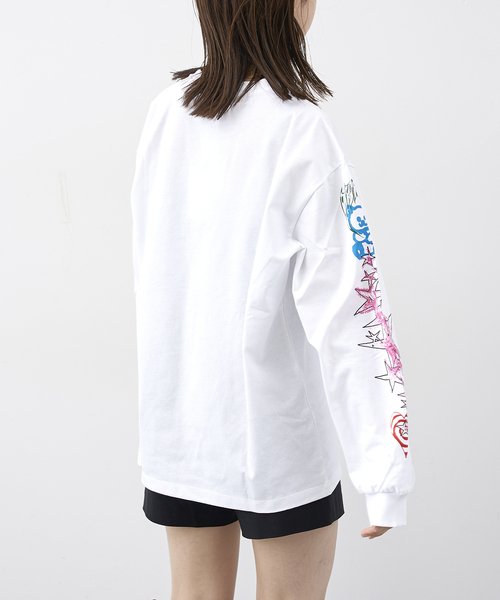 U by SPICK&SPAN（ユーバイスピックアンドスパン）の「【GANNI / ガニー】 Future Heavy Jersey L/S Tee（Tシャツ/カットソー・レディース・ホワイト・FREE）」の6枚目の写真