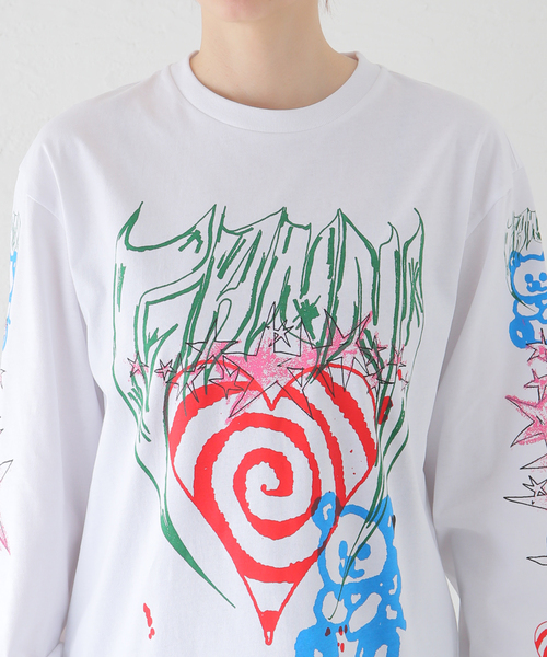 U by SPICK&SPAN（ユーバイスピックアンドスパン）の「【GANNI / ガニー】 Future Heavy Jersey L/S Tee（Tシャツ/カットソー・レディース・ホワイト・FREE）」の17枚目の写真