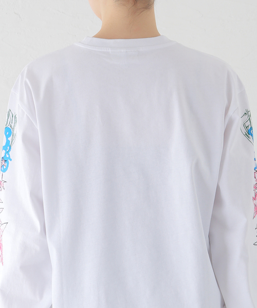 U by SPICK&SPAN（ユーバイスピックアンドスパン）の「【GANNI / ガニー】 Future Heavy Jersey L/S Tee（Tシャツ/カットソー・レディース・ホワイト・FREE）」の18枚目の写真
