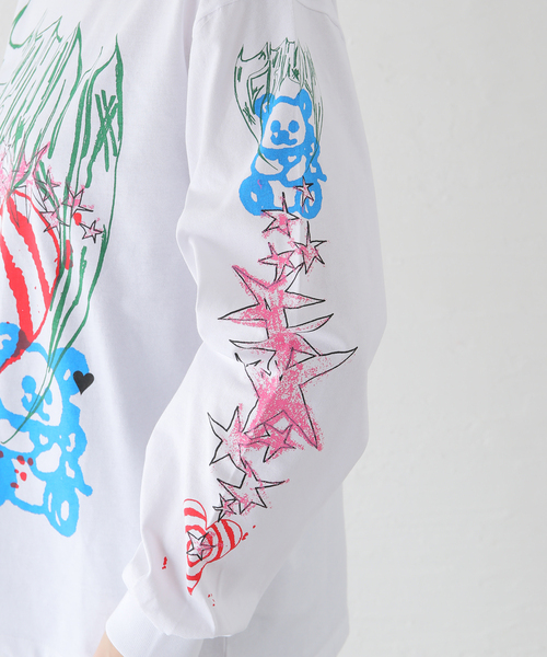 U by SPICK&SPAN（ユーバイスピックアンドスパン）の「【GANNI / ガニー】 Future Heavy Jersey L/S Tee（Tシャツ/カットソー・レディース・ホワイト・FREE）」の21枚目の写真