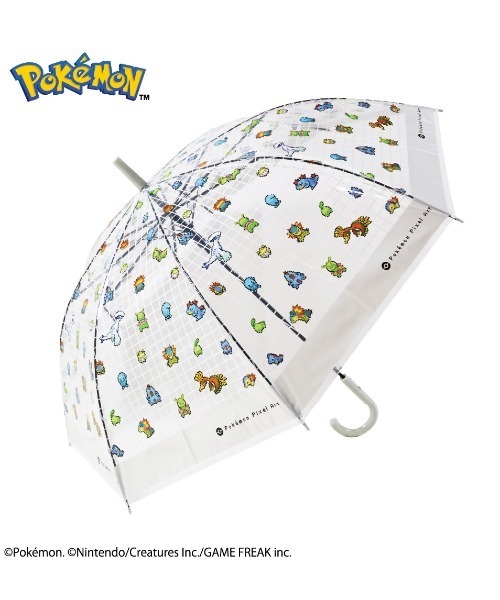 Pokemon/ポケモン』ポケモン連れ歩きピクセルアートビニール傘【Z