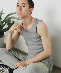 R.P.miller/ミラー パネルリブタンクトップ 2026新作 再入荷