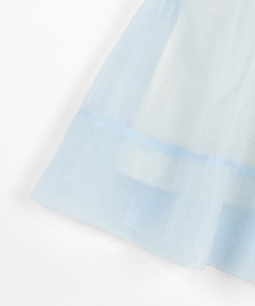 petit main(プティマイン)の「シアードッキングワンピース(ワンピース・キッズ・レモンイエロー/ライトブルー・100cm/120cm/110cm/130cm/90cm/80cm)」の11枚目の写真