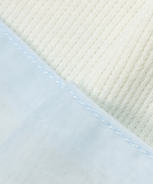 petit main(プティマイン)の「シアードッキングワンピース(ワンピース・キッズ・レモンイエロー/ライトブルー・100cm/120cm/110cm/130cm/90cm/80cm)」の9枚目の写真