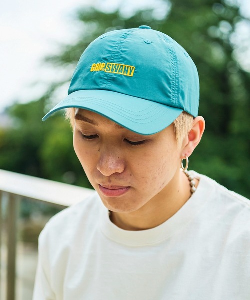 GRIP SWANY（グリップスワニー）の「GRIP SWANY SUPPLEXBASEBALLCAP GSA-107（キャップ・メンズ・ブラック/タン/ライトグリーン・F）」の3枚目の写真