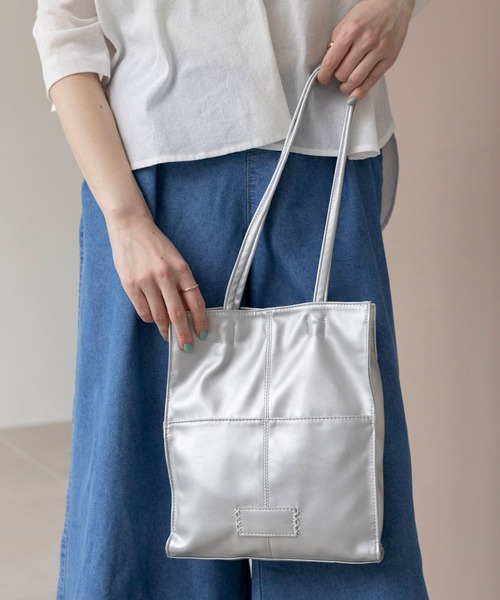 studio CLIP(スタディオクリップ)の「洗える軽いワンマイルショルダー(ショルダーバッグ・レディース・その他2/ピンク/グリーン/ブラック/オフホワイト・FREE)」の5枚目の写真