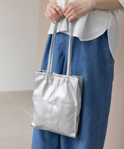 studio CLIP(スタディオクリップ)の「洗える軽いワンマイルショルダー(ショルダーバッグ・レディース・その他2/ピンク/グリーン/ブラック/オフホワイト・FREE)」の6枚目の写真