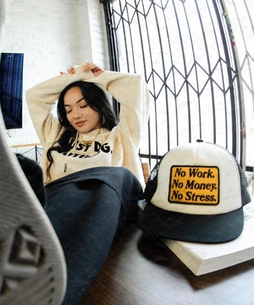NO STRESS TRUCKER HAT（キャップ）｜MARKET（LA）（マーケット（エルエー））