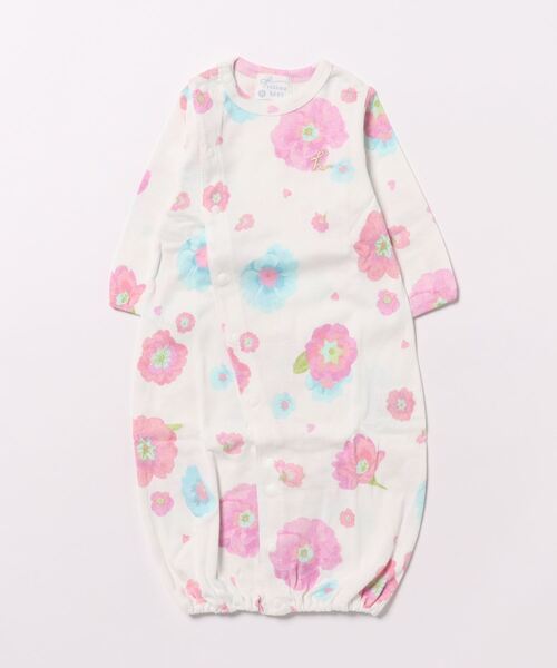 HAKKA BABY（ハッカベビー）の「[ベビー]オリジナルプリント長袖2WAYカバーオール（ロンパース・キッズ・パープル/レッド/ピンク/グリーン/ブルー・FREE）」の5枚目の写真